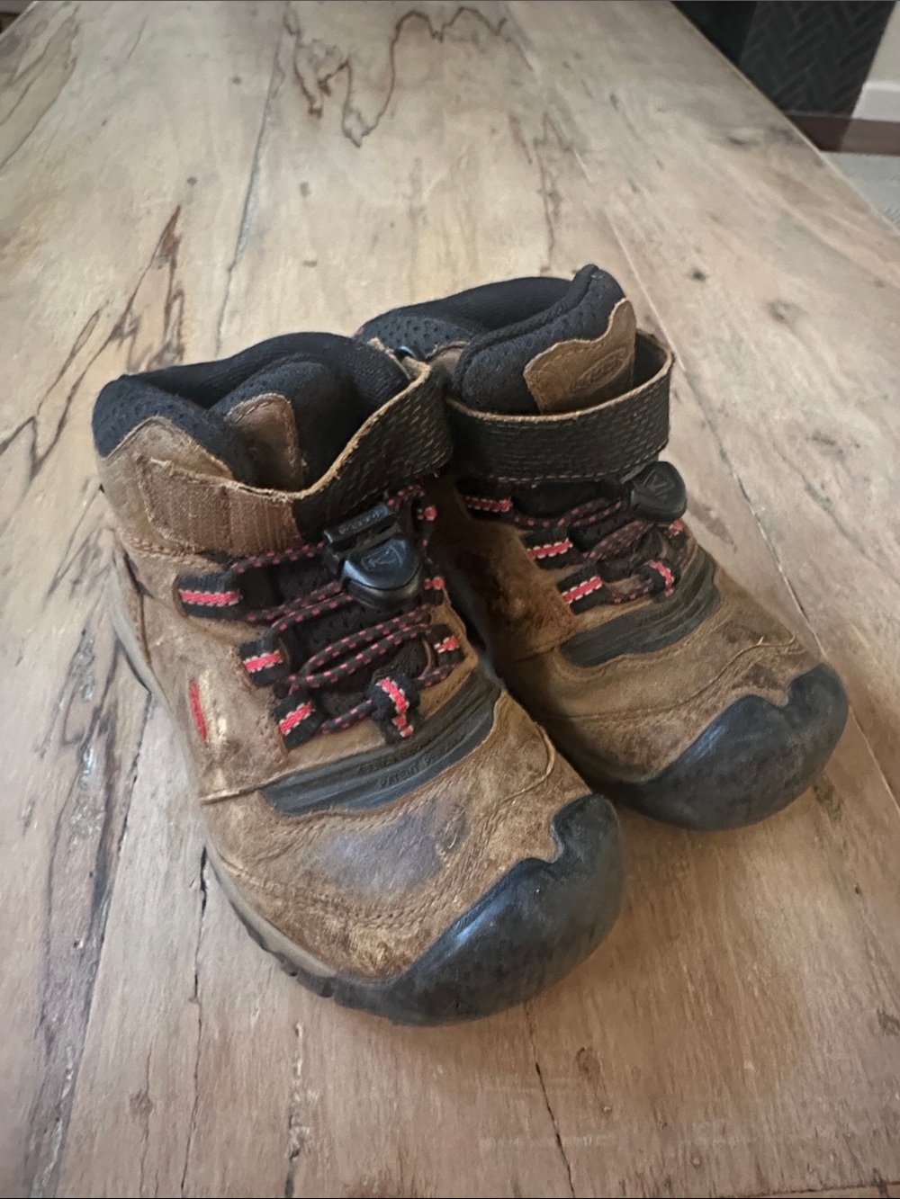 Kids Keen hiking boots